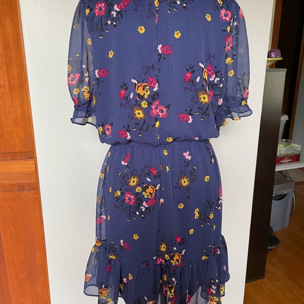Express Ruffle Hem Mini Dress, Size M - Picture 5 of 10